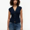 Cable Knit Cardigan Vest Cable Knit Cardigan Vest