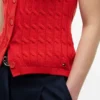 Cable Knit Cardigan Vest Cable Knit Cardigan Vest