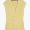 Cable Knit Cardigan Vest Cable Knit Cardigan Vest
