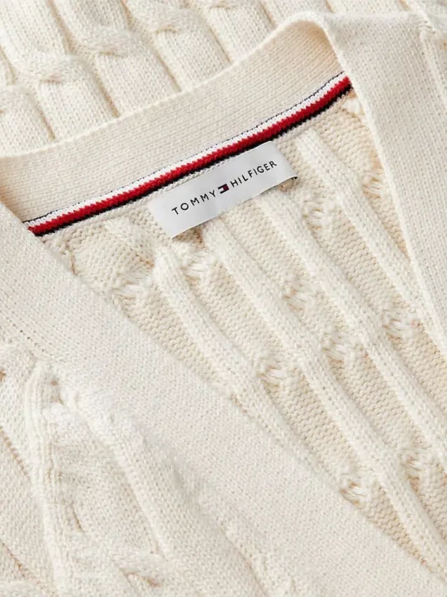 Cable Knit Cardigan Vest Cable Knit Cardigan Vest
