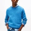 Cable Knit Crewneck Sweater Cable Knit Crewneck Sweater