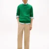 Cable Knit Crewneck Sweater Cable Knit Crewneck Sweater