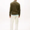 Cable Knit Crewneck Sweater