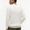 Cable Knit Crewneck Sweater