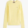 Cable Knit Crewneck Sweater Cable Knit Crewneck Sweater