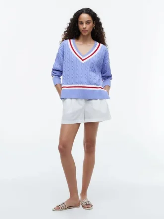 Cable Knit Cricket Sweater