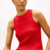 Cable Knit Sweater Tank