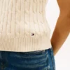 Cable Knit Sweater Vest