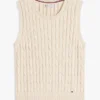 Cable Knit Sweater Vest