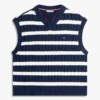 Cable Knit V-Neck Sweater Vest