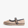 Canvas Mary Jane Espadrille Canvas Mary Jane Espadrille