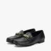 Chain-Link Leather Loafer
