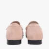 Chain-Link Suede Loafer