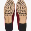 Chain-Link Suede Loafer