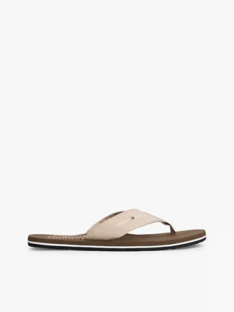 Chambray Linen Flip-Flop