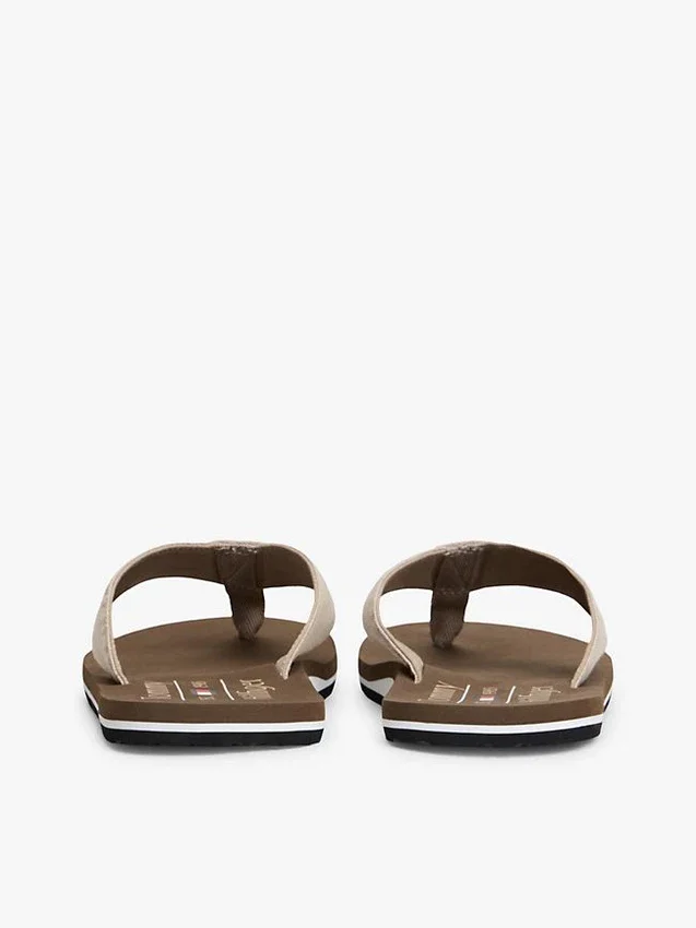 Chambray Linen Flip-Flop Chambray Linen Flip-Flop