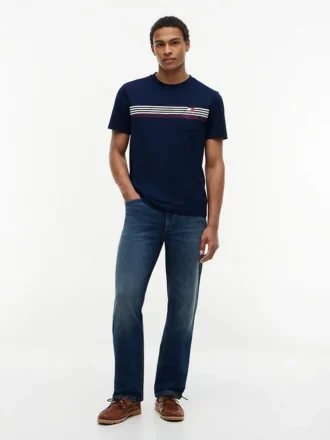 Chest Stripe Pocket T-Shirt