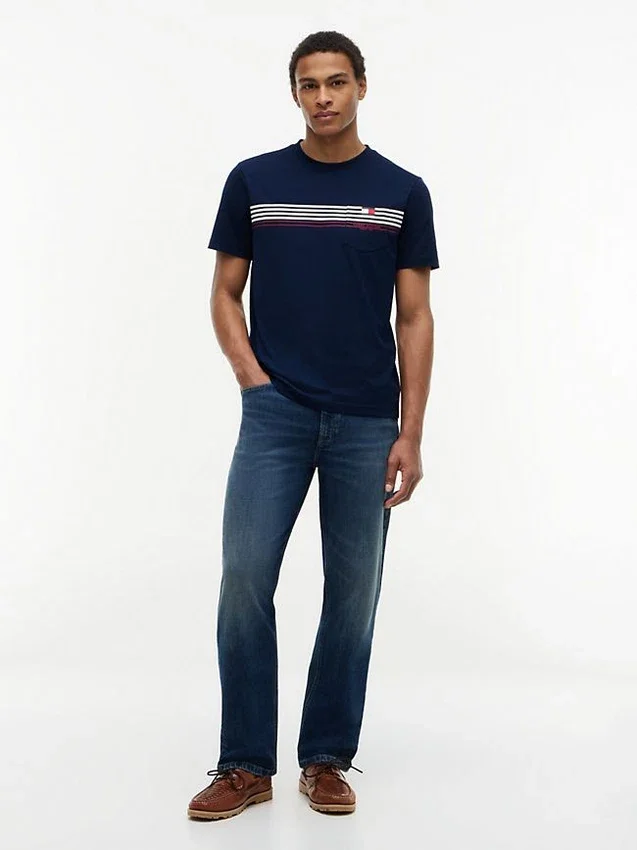 Chest Stripe Pocket T-Shirt Chest Stripe Pocket T-Shirt