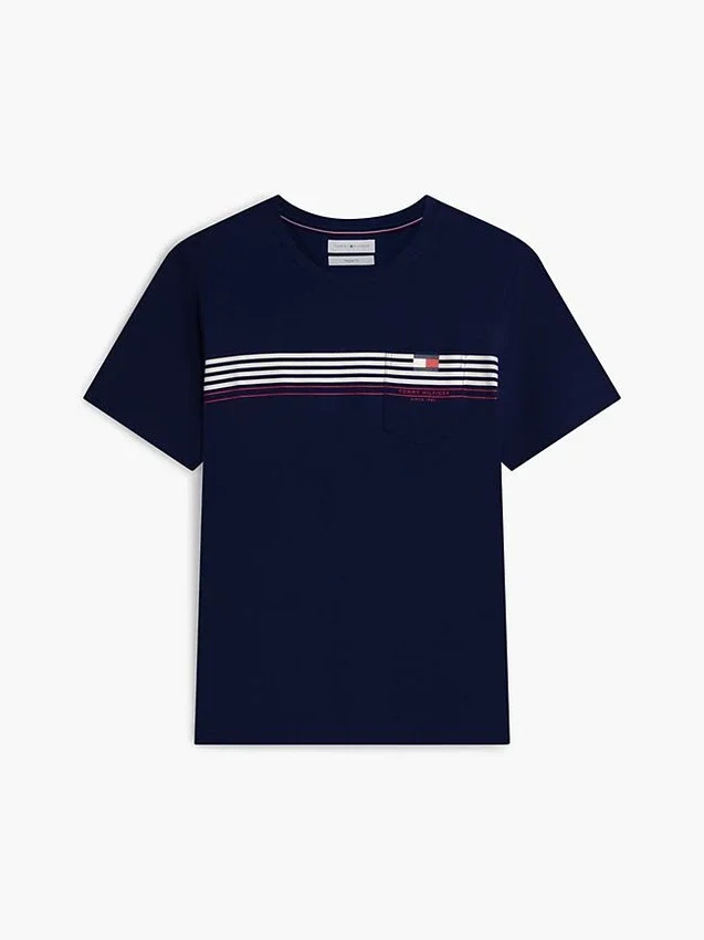 Chest Stripe Pocket T-Shirt Chest Stripe Pocket T-Shirt