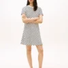 Chevron Stripe Interlock Dress Chevron Stripe Interlock Dress