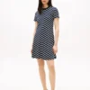 Chevron Stripe Interlock Dress Chevron Stripe Interlock Dress