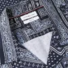 Classic Fit Bandana Patchwork Camp Shirt