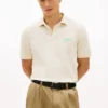 Classic Fit Embroidered Palm Tree Polo