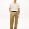 Classic Fit Embroidered Palm Tree Polo