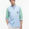 Classic Fit Mix Stripe Paper-Touch Shirt