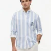 Classic Fit Monogram Crest Oxford Shirt