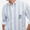 Classic Fit Monogram Crest Oxford Shirt