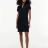 Classic Fit Stretch Cotton Polo Dress