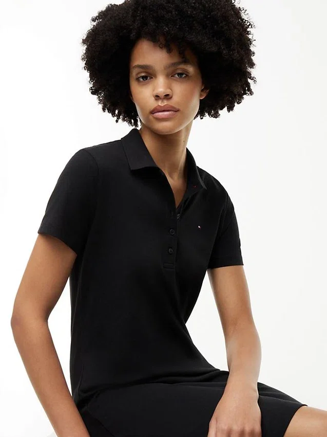 Classic Fit Stretch Cotton Polo Dress Classic Fit Stretch Cotton Polo Dress