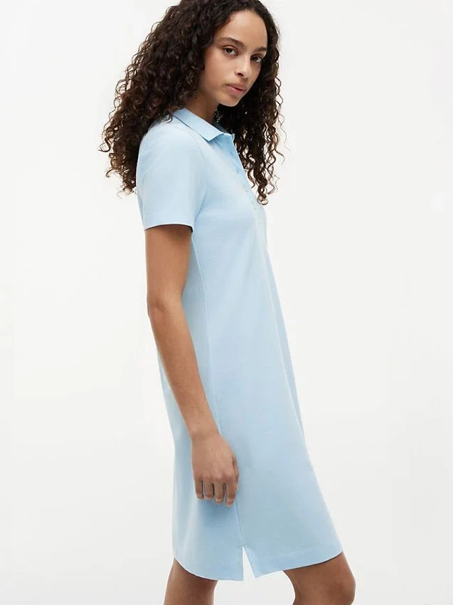 Classic Fit Stretch Cotton Polo Dress Classic Fit Stretch Cotton Polo Dress