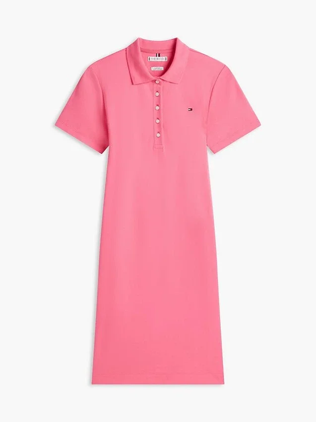 Classic Fit Stretch Cotton Polo Dress Classic Fit Stretch Cotton Polo Dress