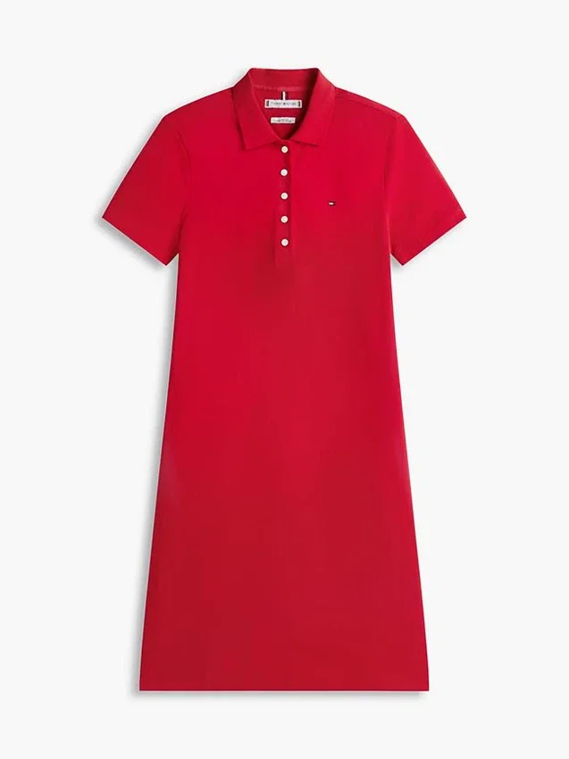 Classic Fit Stretch Cotton Polo Dress Classic Fit Stretch Cotton Polo Dress