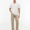 Classic Fit Textured Jacquard Polo