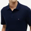 Classic Fit Textured Jacquard Polo