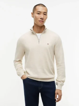 Classic Quarter-Zip Sweater