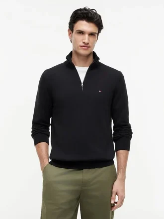 Classic Quarter-Zip Sweater