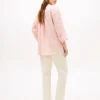 Collarless Linen Pullover Shirt Collarless Linen Pullover Shirt