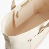 Colorblock Canvas Tote Bag