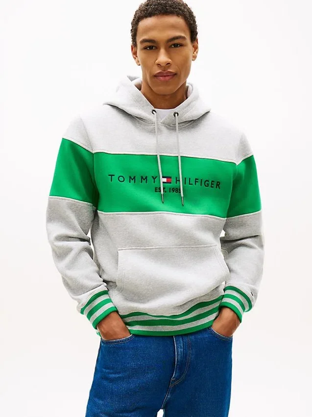 Colorblock Logo Hoodie Colorblock Logo Hoodie