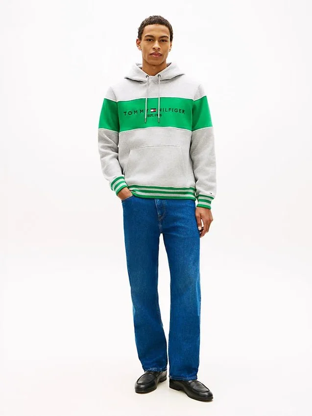 Colorblock Logo Hoodie Colorblock Logo Hoodie