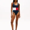 Colorblock One-Piece Swimsuit Colorblock One-Piece Swimsuit