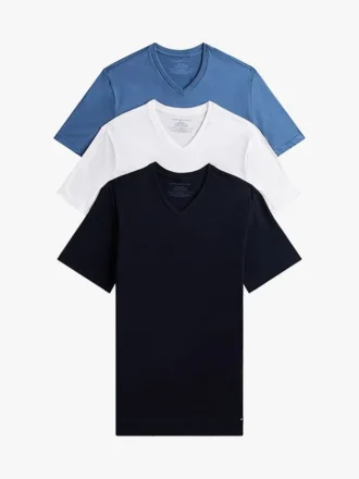 Cotton Classics V-Neck Undershirt 3-Pack