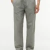 Cotton-Linen Blend Relaxed Pant