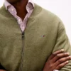 Cotton Zip Baseball Cardigan Cotton Zip Baseball Cardigan