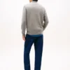 Cotton Zip Baseball Cardigan Cotton Zip Baseball Cardigan