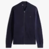 Cotton Zip Baseball Cardigan Cotton Zip Baseball Cardigan